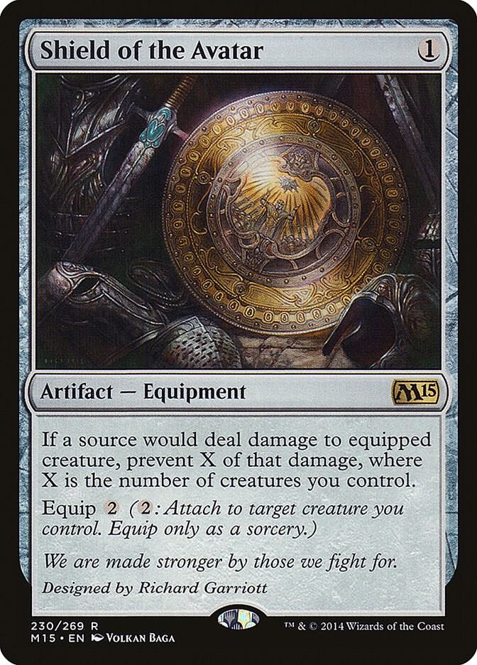 Shield of the Avatar, Magic 2015 (M15) 230