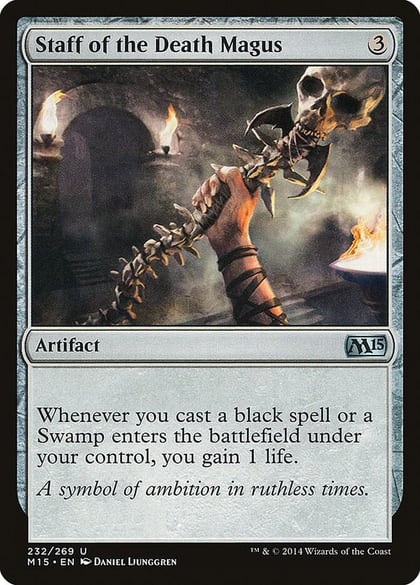 Staff of the Death Magus, Magic 2015 (M15) 232