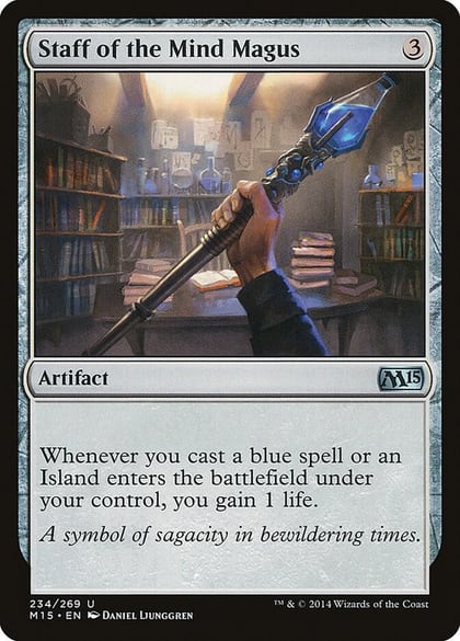 Staff of the Mind Magus, Magic 2015 (M15) 234