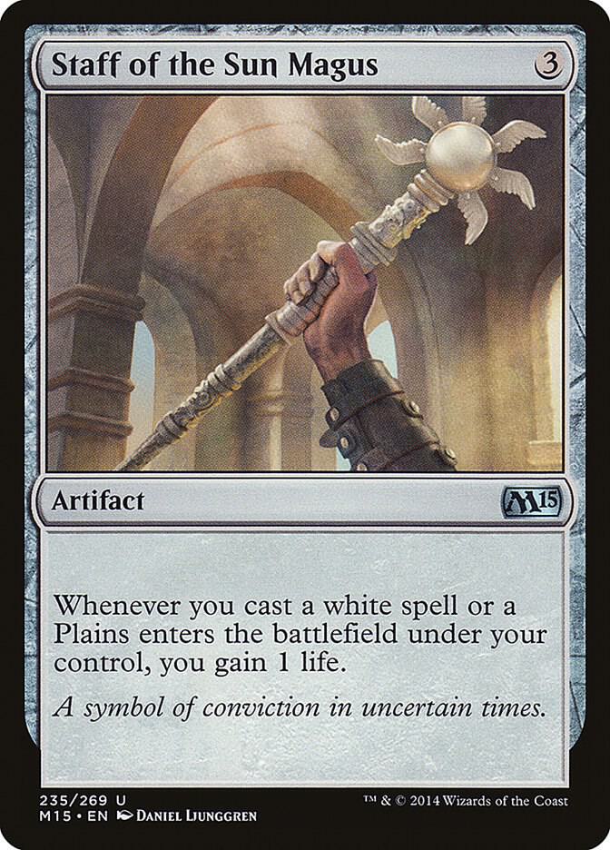 Staff of the Sun Magus, Magic 2015 (M15) 235