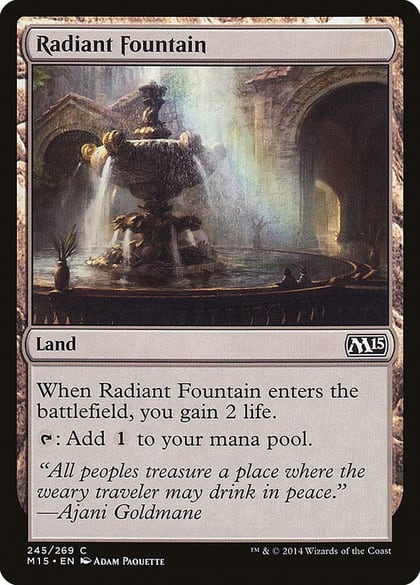 Radiant Fountain, Magic 2015 (M15) 245