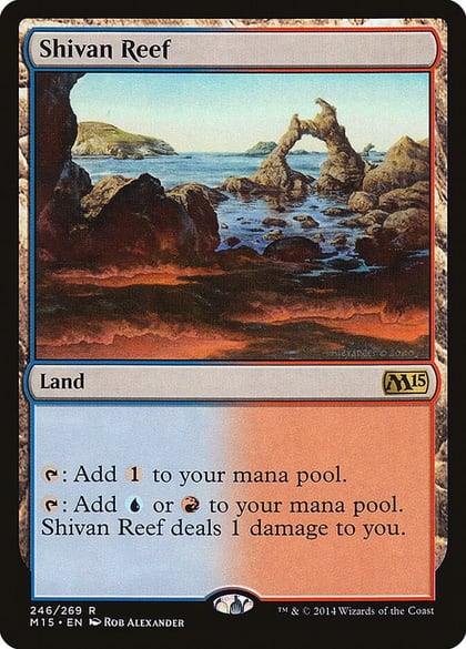 Shivan Reef, Magic 2015 (M15) 246