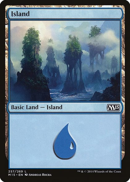 Island (257), Magic 2015 (M15) 257
