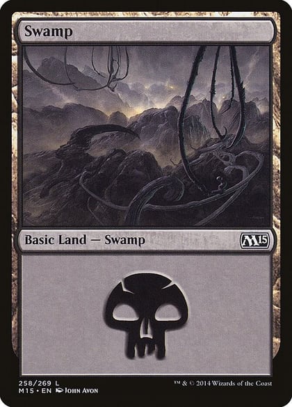 Swamp (258), Magic 2015 (M15) 258
