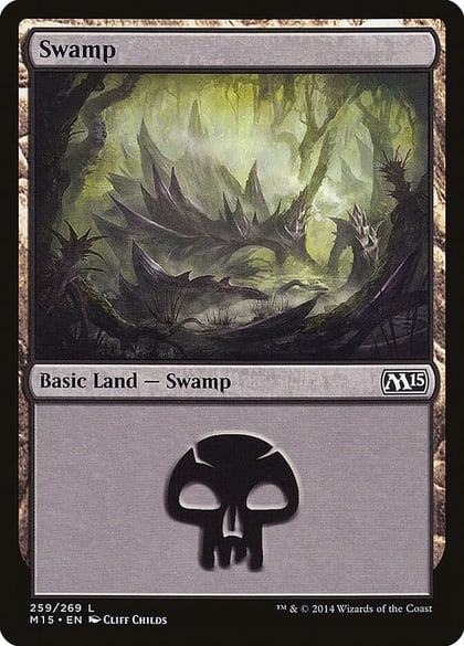Swamp (259), Magic 2015 (M15) 259