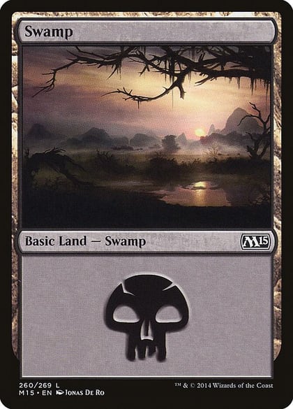 Swamp (260), Magic 2015 (M15) 260