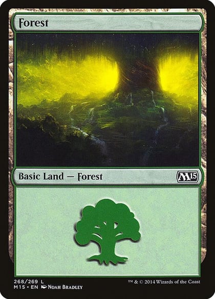 Forest (268), Magic 2015 (M15) 268