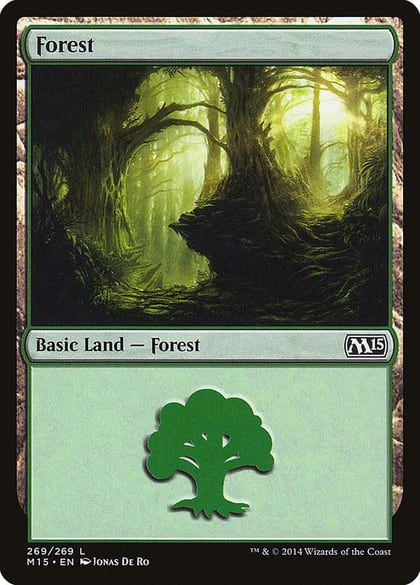 Forest (269), Magic 2015 (M15) 269