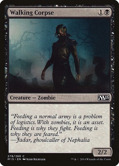 Walking Corpse, Magic 2015 (M15) 278