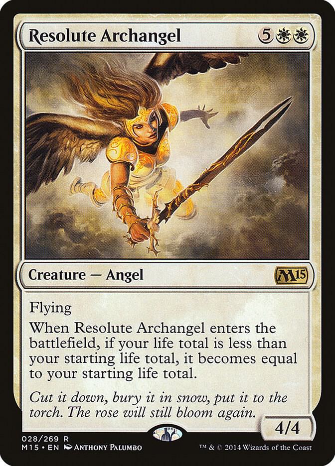 Resolute Archangel, Magic 2015 (M15) 28