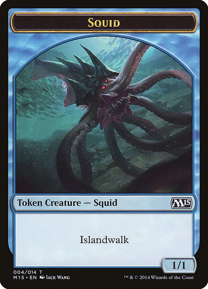 Squid Token, Magic 2015 (M15) 4