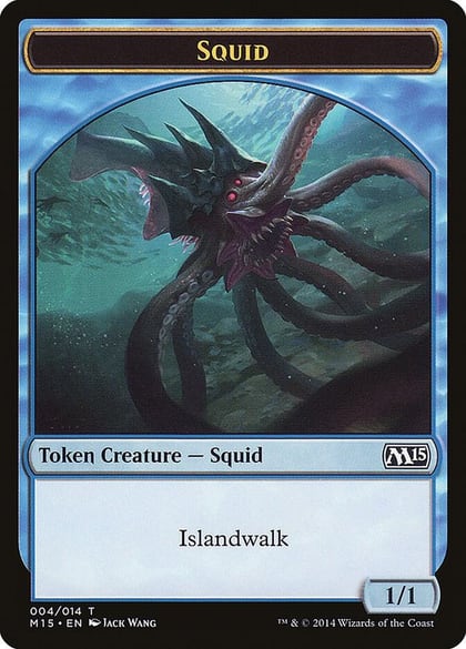 Squid Token, Magic 2015 (M15) 4