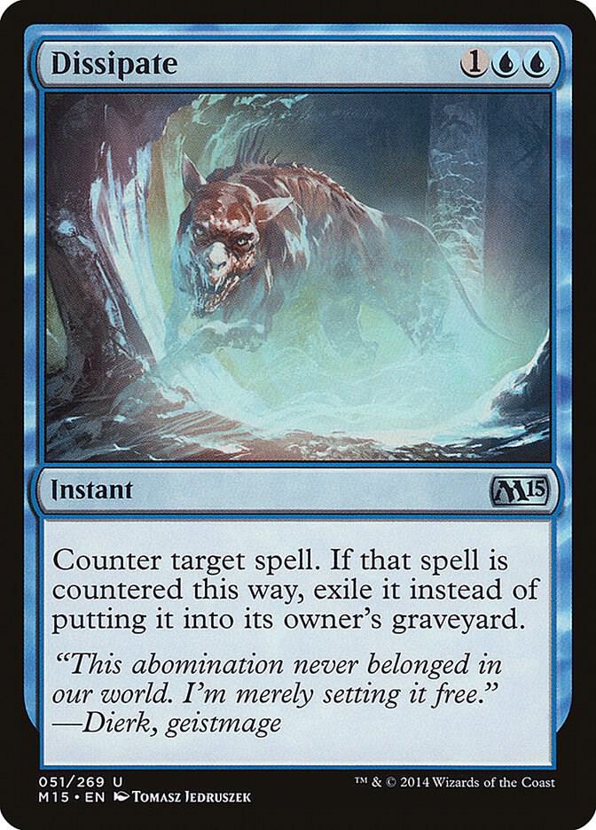 Dissipate, Magic 2015 (M15) 51
