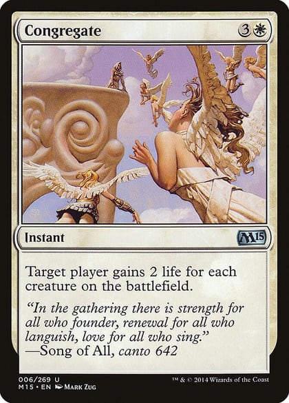 Congregate, Magic 2015 (M15) 6