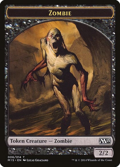 Zombie Token, Magic 2015 (M15) 6