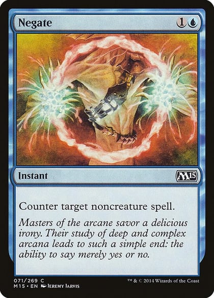 Negate, Magic 2015 (M15) 71