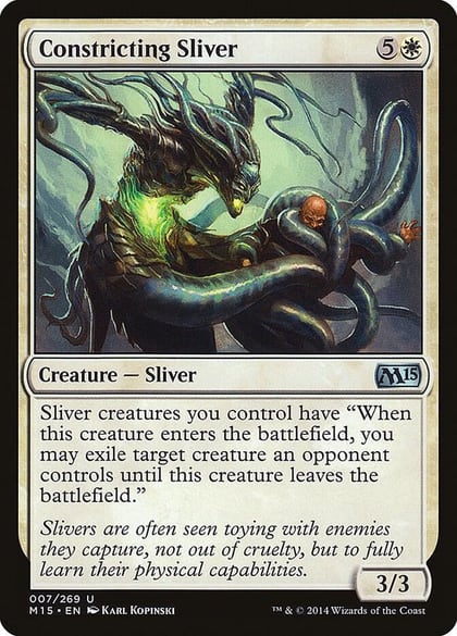 Constricting Sliver, Magic 2015 (M15) 7