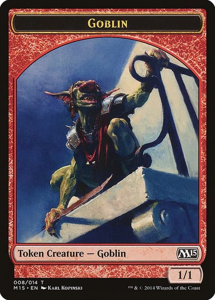 Goblin Token, Magic 2015 (M15) 8