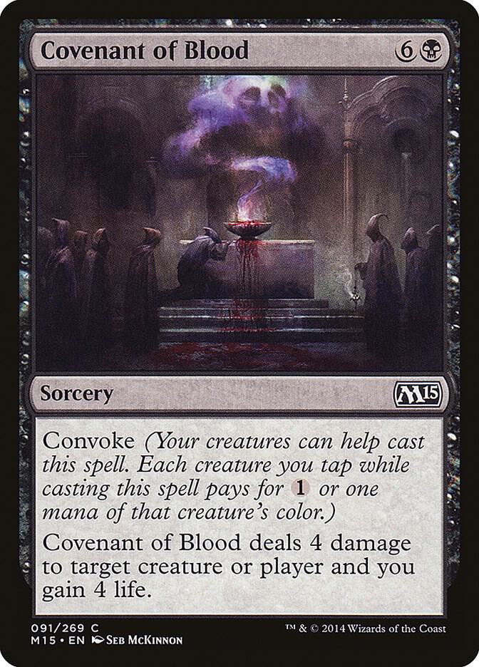 Covenant of Blood, Magic 2015 (M15) 91