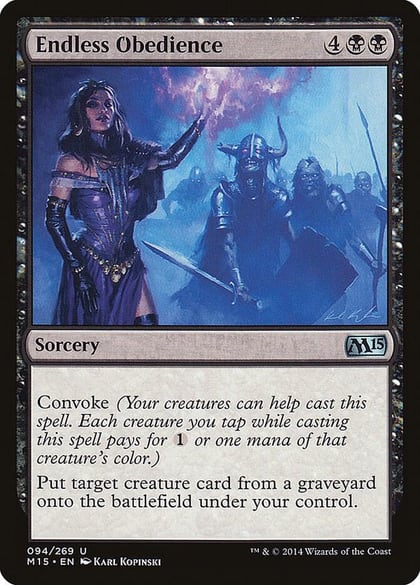 Endless Obedience, Magic 2015 (M15) 94