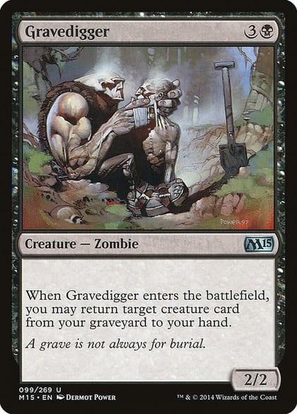 Gravedigger, Magic 2015 (M15) 99