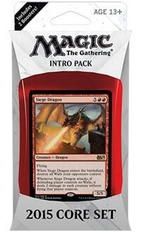 Magic 2015 (M15) - Intro Pack - Flames of the Dragon, Magic 2015 (M15) P91077