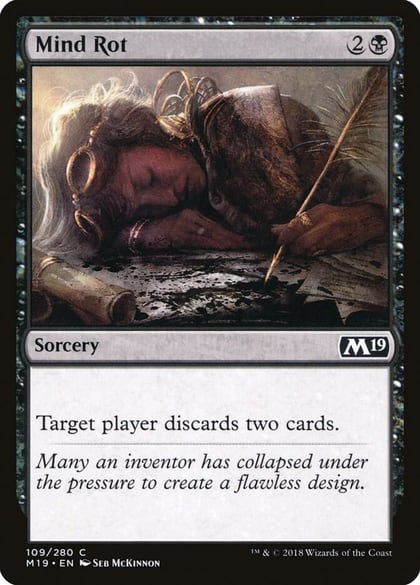 Mind Rot, Core Set 2019 109
