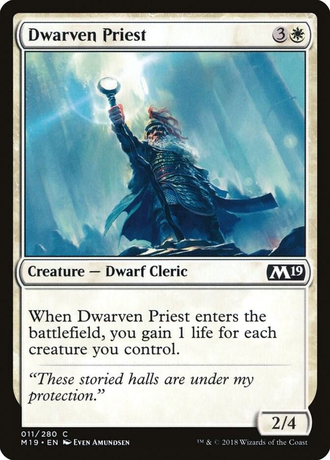 Dwarven Priest, Core Set 2019 11