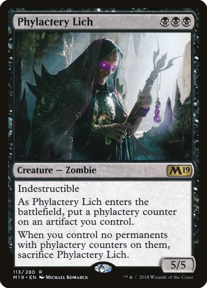 Phylactery Lich, Core Set 2019 113