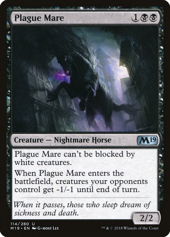 Plague Mare, Core Set 2019 114