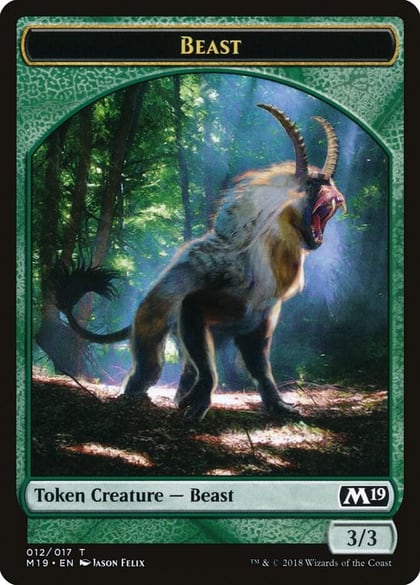 Beast Token, Core Set 2019 12