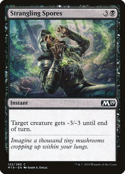 Strangling Spores, Core Set 2019 122