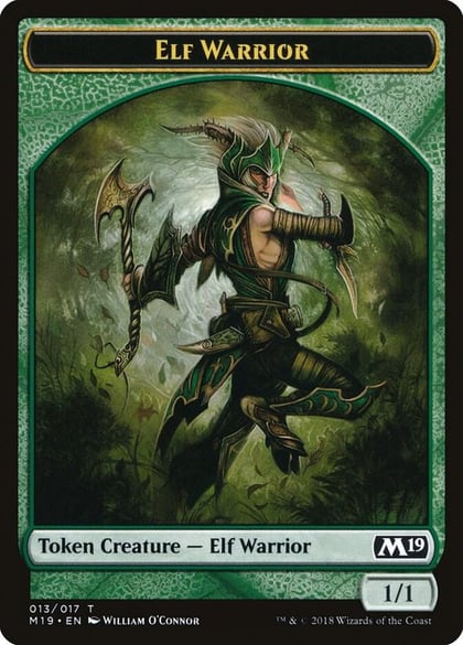 Elf Warrior Token, Core Set 2019 13