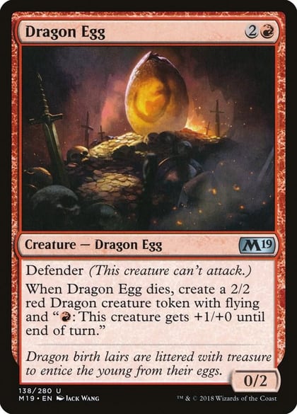 Dragon Egg, Core Set 2019 138