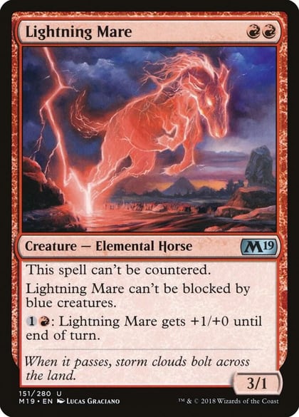 Lightning Mare, Core Set 2019 151