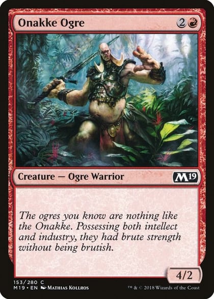 Onakke Ogre, Core Set 2019 153