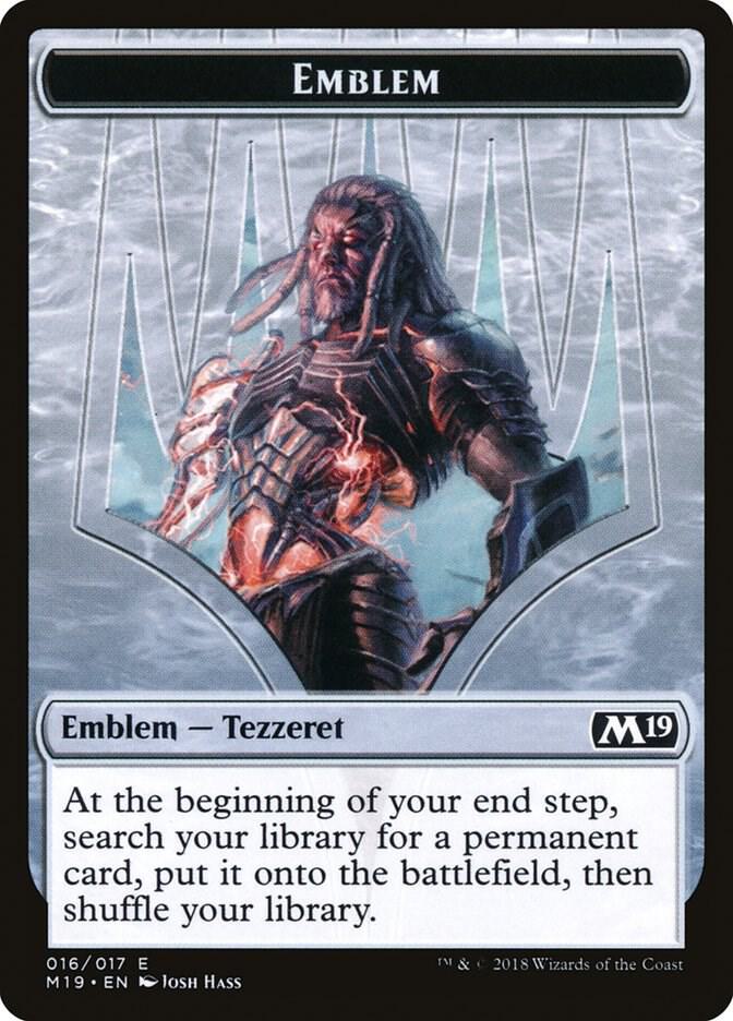 Emblem - Tezzeret, Artifice Master, Core Set 2019 16