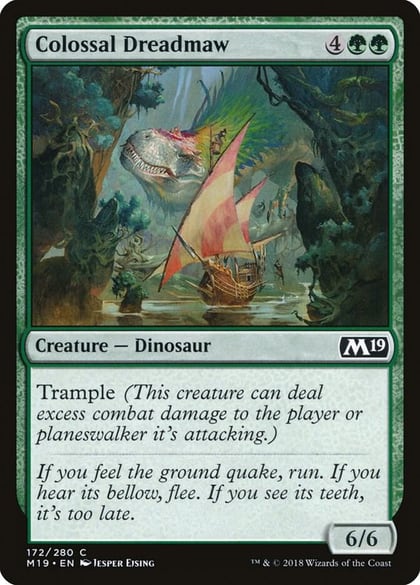 Colossal Dreadmaw, Core Set 2019 172