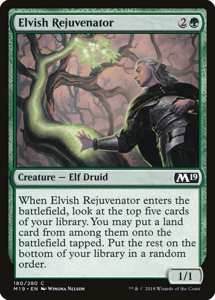 Elvish Rejuvenator, Core Set 2019 180