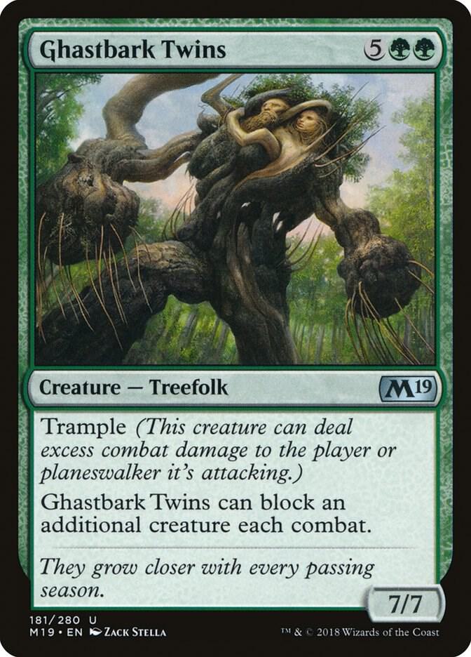 Ghastbark Twins, Core Set 2019 181