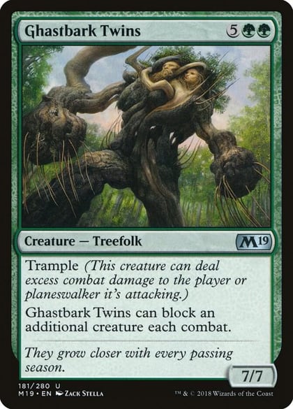 Ghastbark Twins, Core Set 2019 181