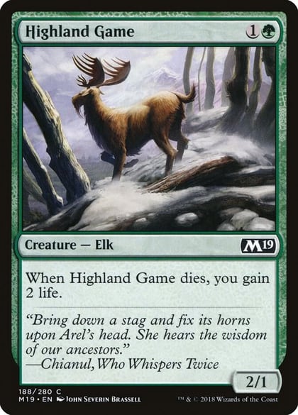 Highland Game, Core Set 2019 188