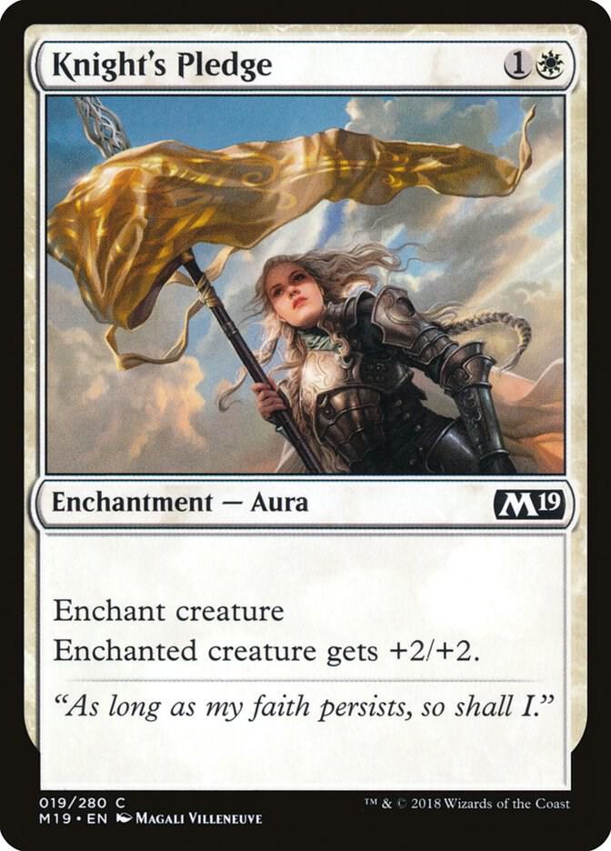 Knight's Pledge, Core Set 2019 19