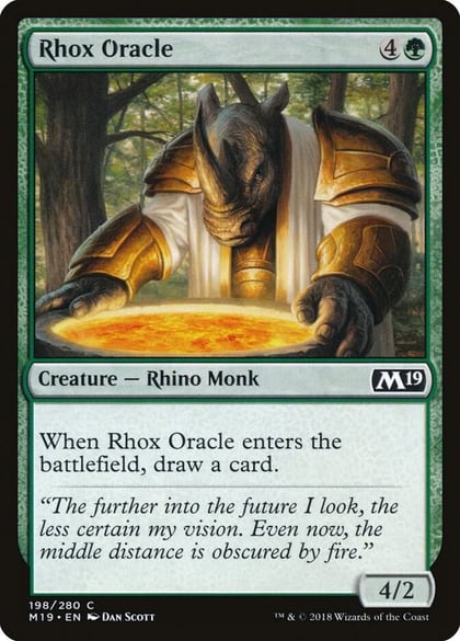 Rhox Oracle, Core Set 2019 198