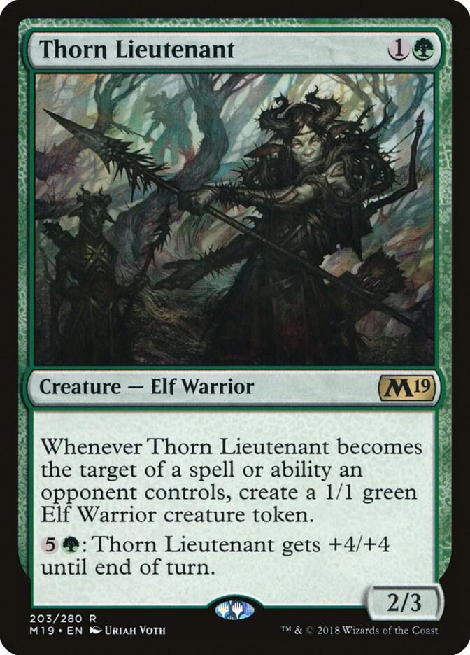 Thorn Lieutenant, Core Set 2019 203