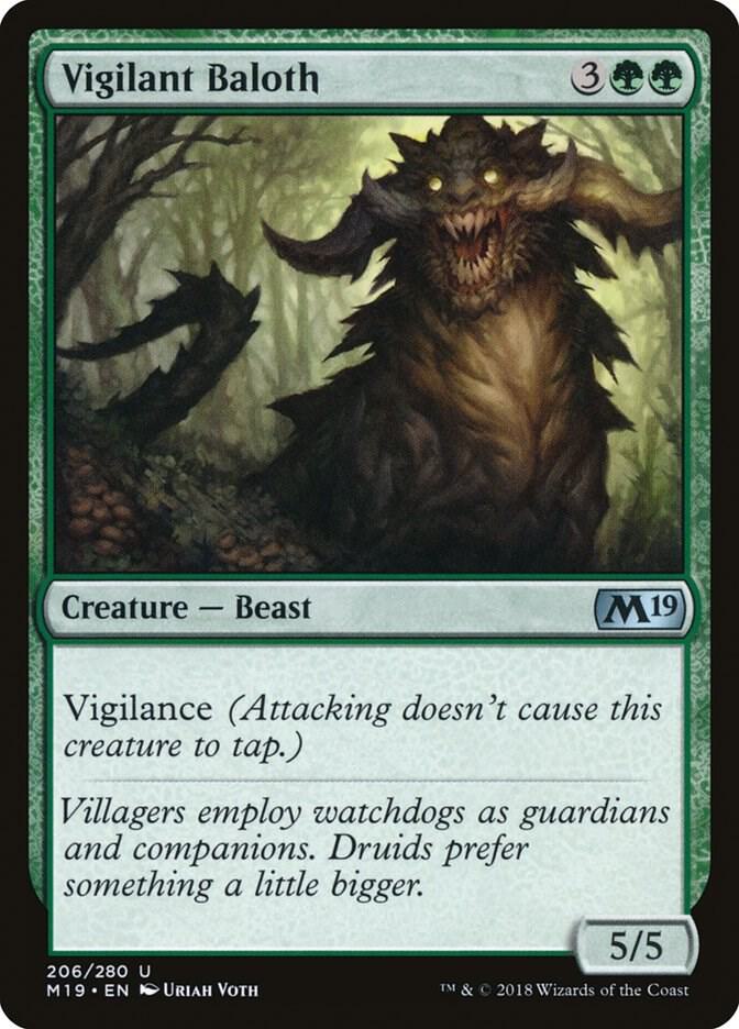 Vigilant Baloth, Core Set 2019 206