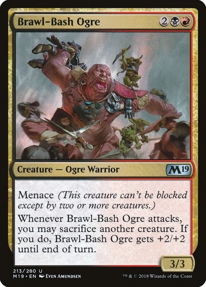 Brawl-Bash Ogre, Core Set 2019 213
