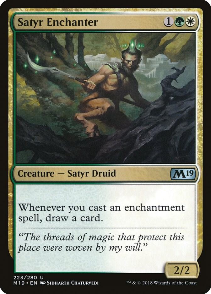 Satyr Enchanter, Core Set 2019 223