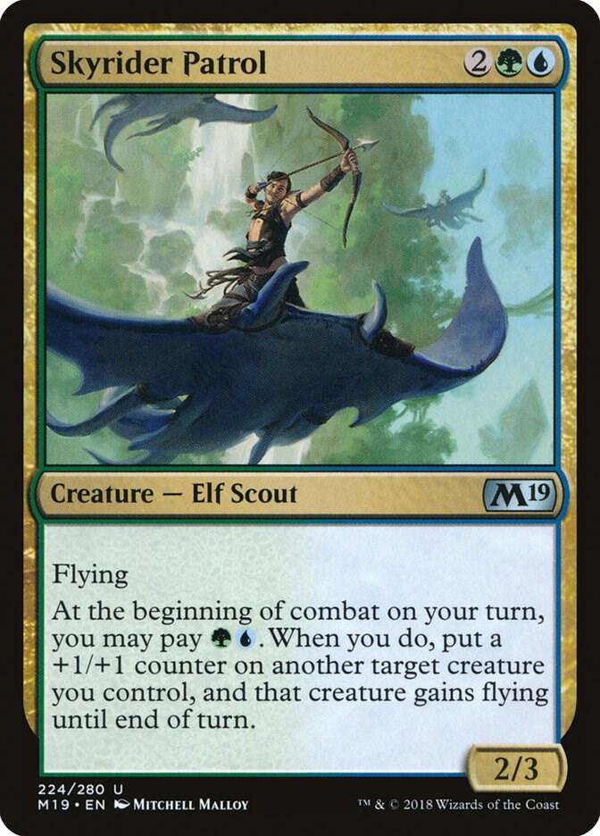 Skyrider Patrol, Core Set 2019 224