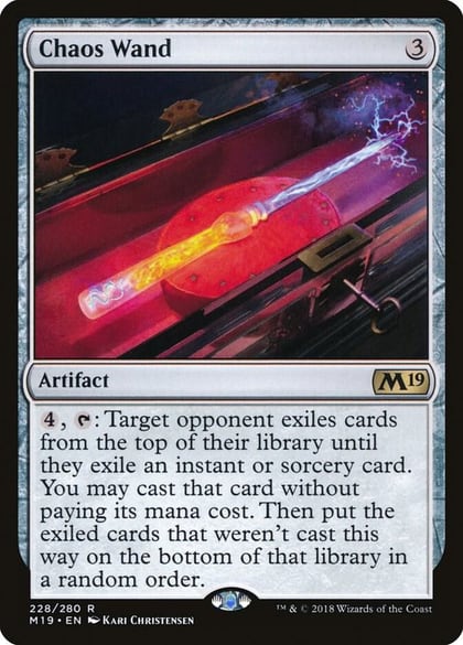 Chaos Wand, Core Set 2019 228